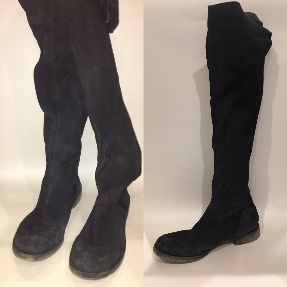 Free people suede over the knee boot